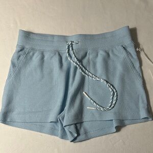 NWT PJ Salvage Textured Sleep Shorts size XS Light Sky